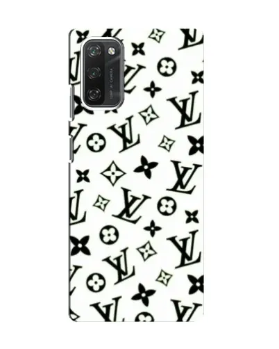 Чехол для Blackview A100 с картинкой «Монохромный хаос LV»