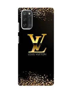 Чехол для Blackview A100 с картинкой «LV — золотые искры»