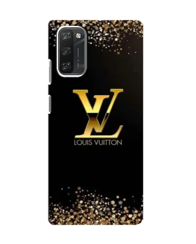 Чехол для Blackview A100 с картинкой «LV — золотые искры»