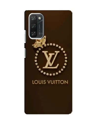 Чехол для Blackview A100 с картинкой «LV — золотая печать»