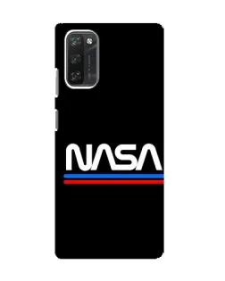 Чохол для Blackview A100 з картинкою «NASA — класика Red Blue»