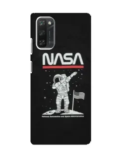 Чохол для Blackview A100 з картинкою «NASA — крокуємо по Місяцю»