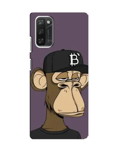 Чехол для Blackview A100 с картинкой «Bored Ape в кепке»