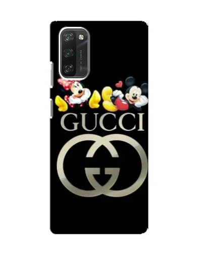 Чехол для Blackview A100 с картинкой «Gucci — герои Disney»