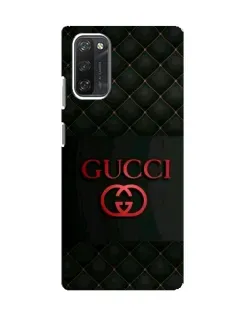Чехол для Blackview A100 с картинкой «Gucci — стеганый черный»