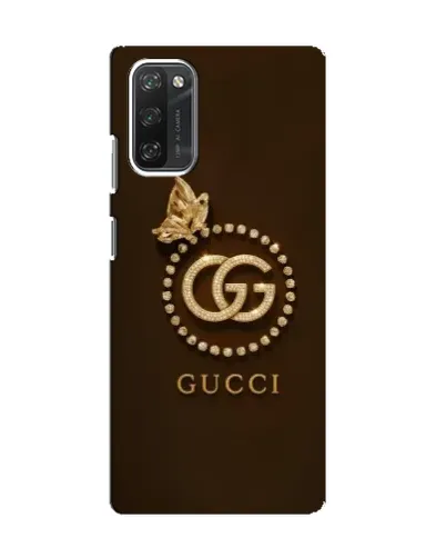 Чехол для Blackview A100 с картинкой «Gucci — золотая бабочка»