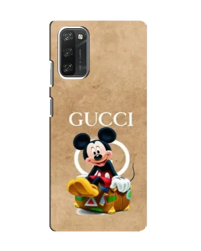 Чехол для Blackview A100 с картинкой «Микки Маус Gucci — крафт»