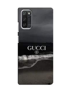 Чехол для Blackview A100 с картинкой «Gucci — морской прибой»