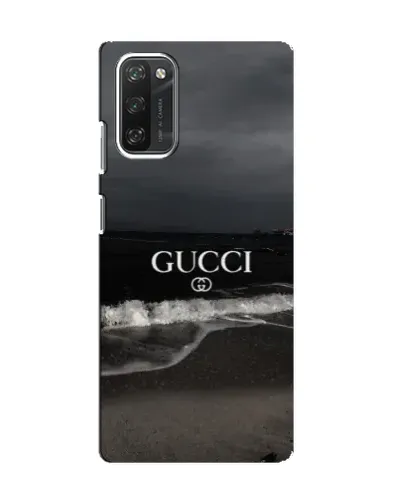 Чехол для Blackview A100 с картинкой «Gucci — морской прибой»