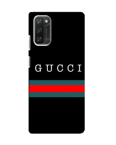 Чехол для Blackview A100 с картинкой «Gucci — красный пояс»