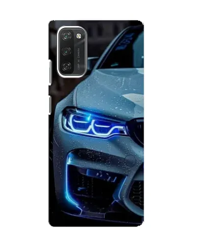 Чехол для Blackview A100 с картинкой «Взгляд BMW с синими фарами»