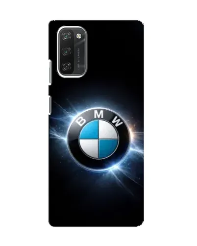 Чехол для Blackview A100 с картинкой «BMW — неоновое сияние»