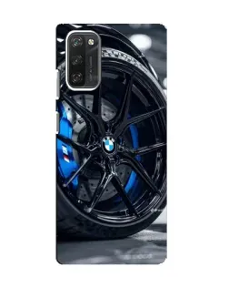 Чехол для Blackview A100 с картинкой «Колесо BMW вблизи»