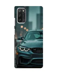 Чехол для Blackview A100 с картинкой «BMW в огнях города»