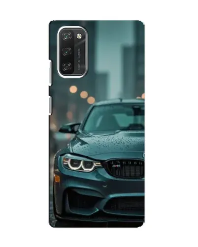 Чехол для Blackview A100 с картинкой «BMW в огнях города»