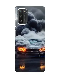 Чехол для Blackview A100 с картинкой «BMW в дыму»