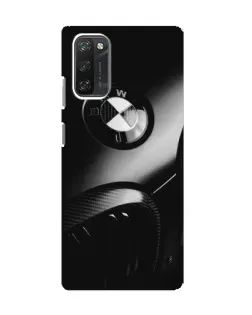 Чехол для Blackview A100 с картинкой «Эмблема BMW — макро»