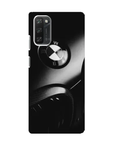 Чехол для Blackview A100 с картинкой «Эмблема BMW — макро»