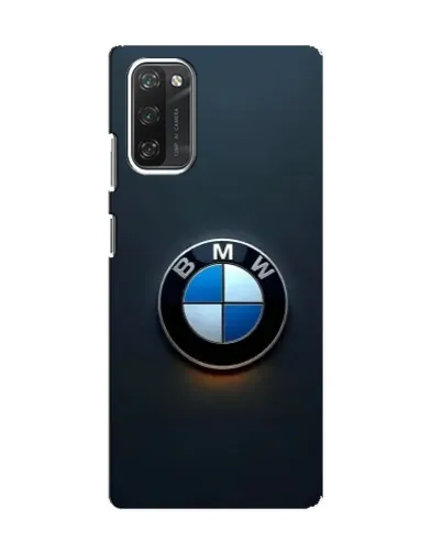 Чехол для Blackview A100 с картинкой «Логотип BMW — минимализм»