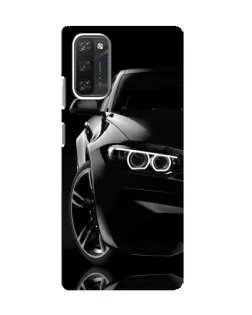 Чохол для Blackview A100 з картинкою «Чорна BMW — профіль»