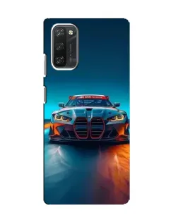 Чохол для Blackview A100 з картинкою «BMW — вогні неону»