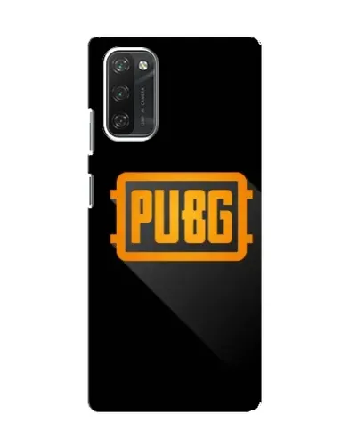 Чехол для Blackview A100 с картинкой «PUBG — рамка лого»