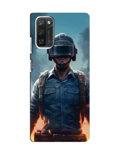 Чехол для Blackview A100 с картинкой «PUBG — реалистичный герой»