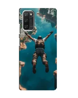 Чехол для Blackview A100 с картинкой «PUBG — свободное падение»