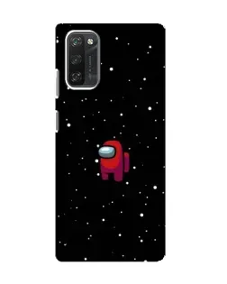Чехол для Blackview A100 с картинкой «Красный Among Us»