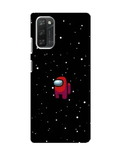 Чехол для Blackview A100 с картинкой «Красный Among Us»