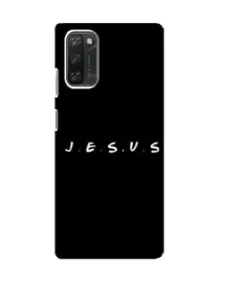 Чехол для Blackview A100 с картинкой «Точки веры J.E.S.U.S.»