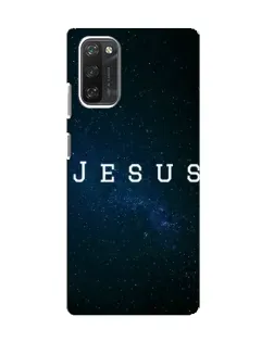 Чехол для Blackview A100 с картинкой «Звездное небо Jesus»