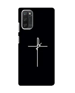 Чехол для Blackview A100 с картинкой «Тонкий крест»