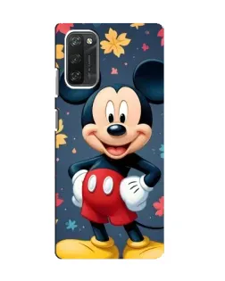 Чехол для Blackview A100 с картинкой «Осенний Mickey Mouse»