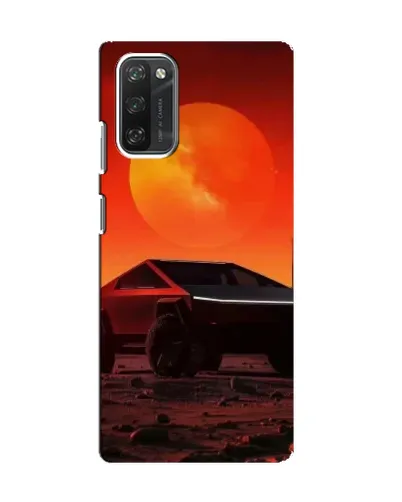 Чохол для Blackview A100 з картинкою «Cybertruck на Марсі»