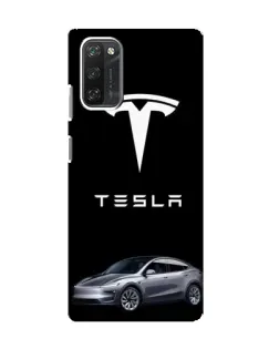 Чохол для Blackview A100 з картинкою «Tesla Model Y»