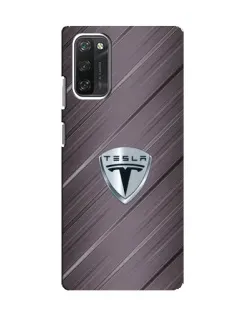 Чохол для Blackview A100 з картинкою «Металева текстура Tesla»