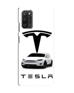 Чохол для Blackview A100 з картинкою «Tesla White Style»