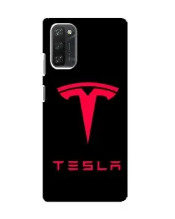 Чохол для Blackview A100 з картинкою «Tesla Red Logo»