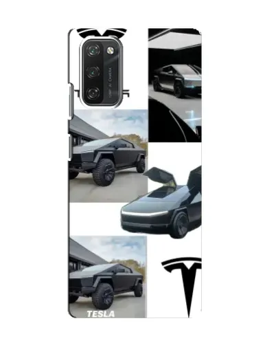 Чохол для Blackview A100 з картинкою «Колаж Cybertruck Tesla»