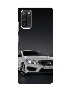 Чехол для Blackview A100 с картинкой «Mercedes AMG GT Silver»