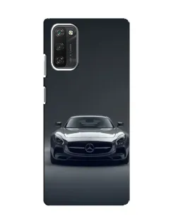Чехол для Blackview A100 с картинкой «Mercedes на черном»