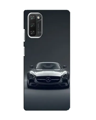 Чехол для Blackview A100 с картинкой «Mercedes на черном»