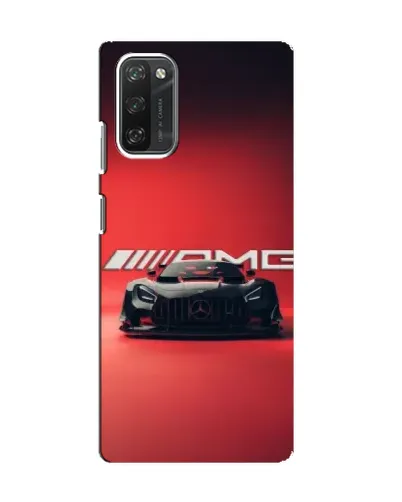 Чехол для Blackview A100 с картинкой «Mercedes AMG — красная линия»