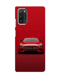 Чехол для Blackview A100 с картинкой «Красный Mercedes AMG»