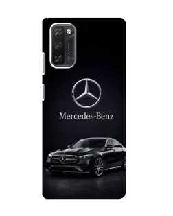 Чехол для Blackview A100 с картинкой «Mercedes — решетка радиатора»