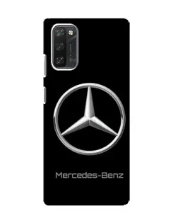 Чехол для Blackview A100 с картинкой «Mercedes Silver Logo»