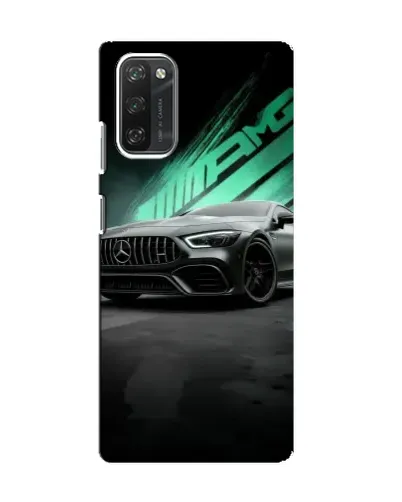 Чехол для Blackview A100 с картинкой «Темный Mercedes AMG»