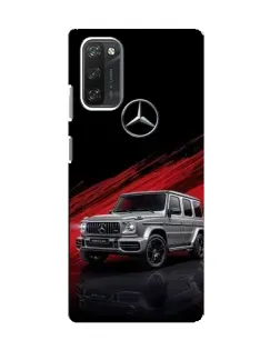 Чехол для Blackview A100 с картинкой «Mercedes G-Class красный»