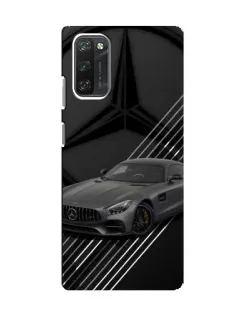 Чехол для Blackview A100 с картинкой «Mercedes AMG — графика»